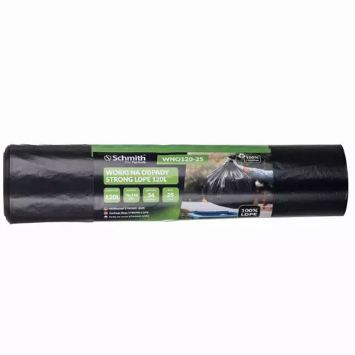 Schmith Worki na odpady STRONG LDPE 120l WNO120-25