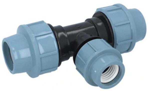 Trójnik zaciskowy 40x40x40