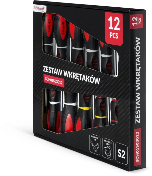 Schmith Zestaw wkrętaków 12 szt. SCH01S03012