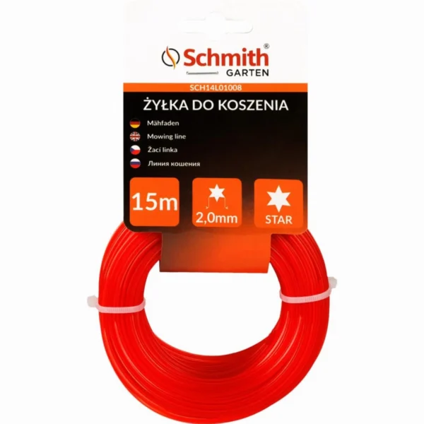Schmith Żyłka gwiazda 2,0mmx15m SCH14L01008