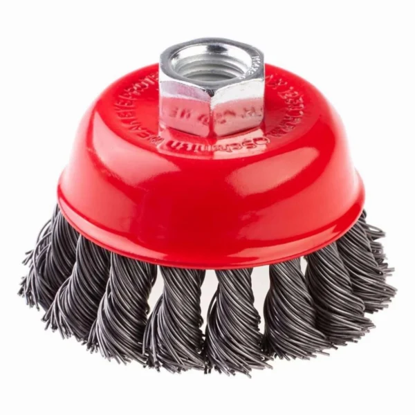 Schmith Szczotka doczołowa z nakrętką M14  drut SKR 100 SSZD-13