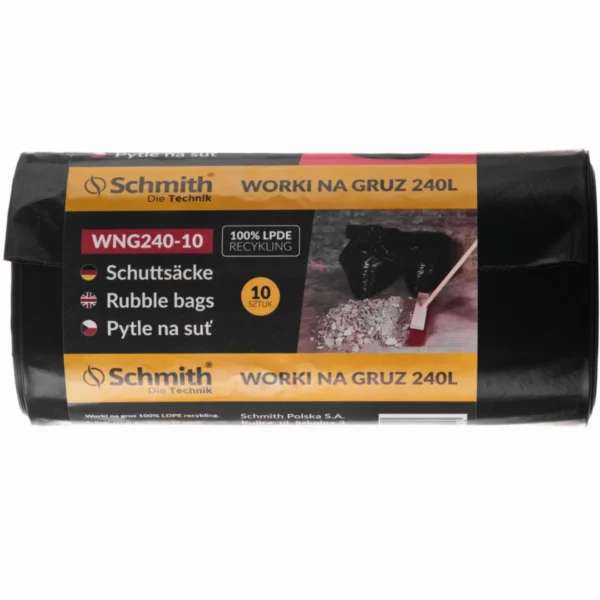 Schmith Worki na odpady STRONG LDPE 240L WNG240-10