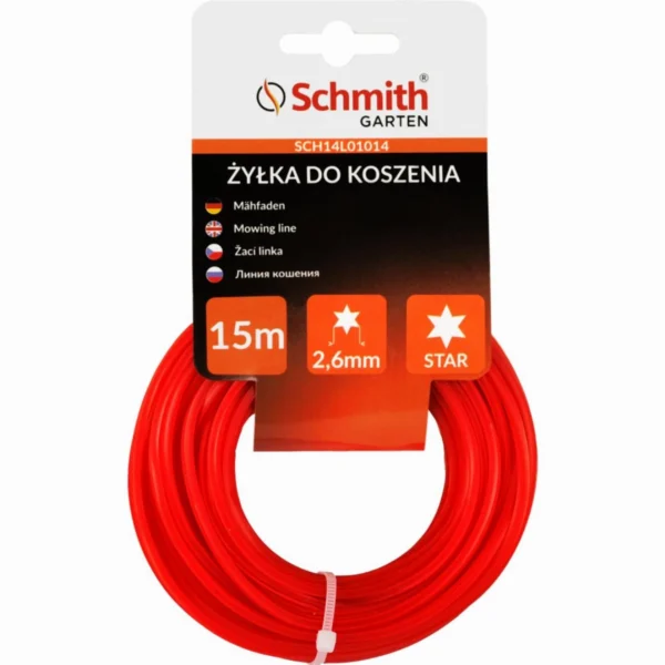 Schmith Żyłka gwiazda 2,6mmx15m SCH14L01014
