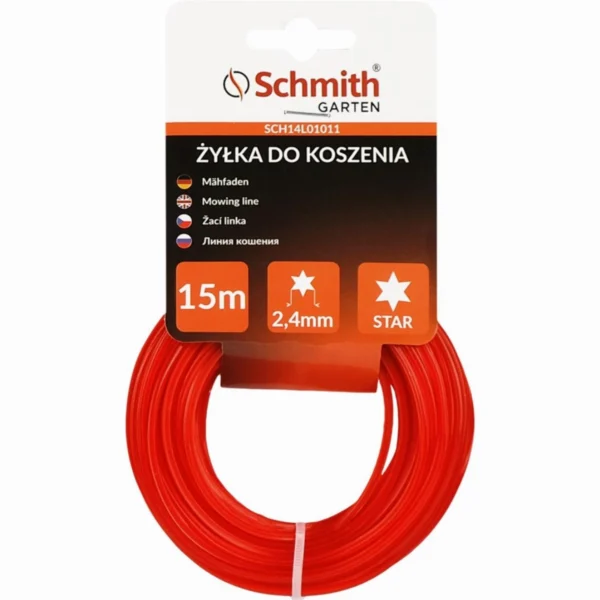 Schmith Żyłka gwiazda 2,4mmx15m SCH14L01011