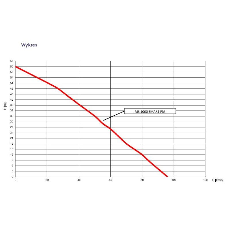 MS 1000 SMART PM 230V hydrofor - obrazek 2