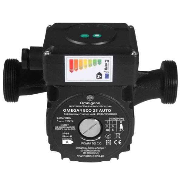 OMEGA4 25-60/180 ECO pompa c.o.