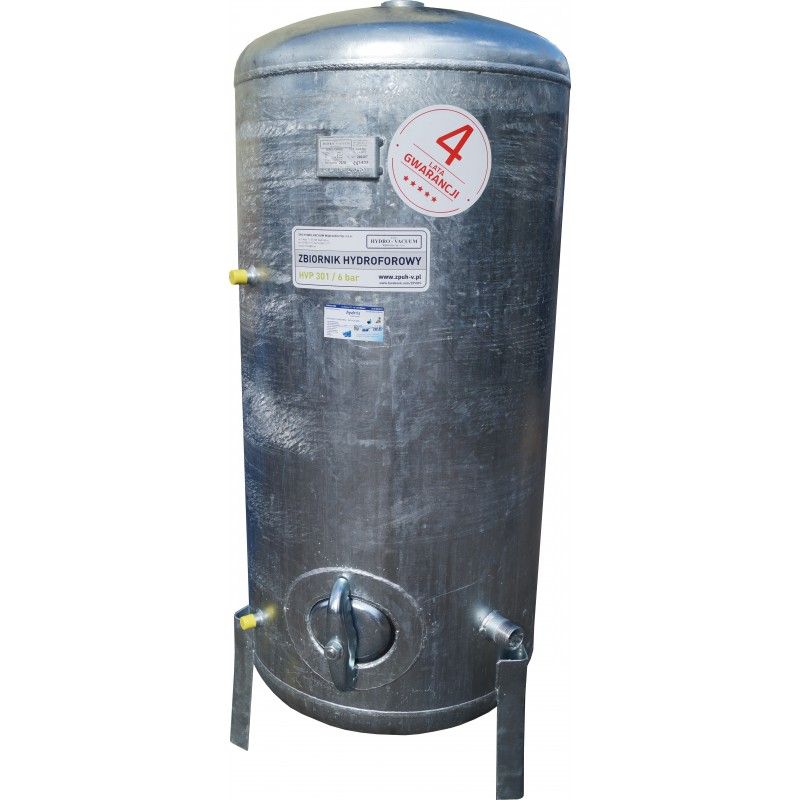 Zbiornik pion. 150L Hydro-Vacum Ocynk - 6 bar